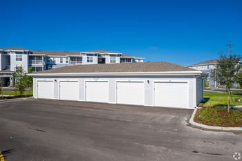 Private garages available
